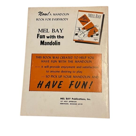 Mandolin Chords in Photo Diagram Form Mel Bay Music Instruction 1963 VTG - Picture 3 of 5